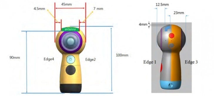 是三星新一代 Gear 360 長這樣? Next Gear 360 3D 圖出現在美國 FCC這篇文章的首圖