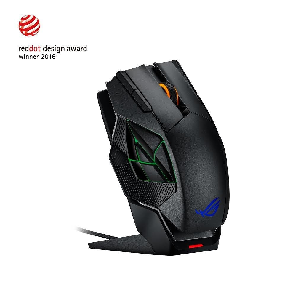 是可在有線模式提供 2,000Hz 回報率,華碩 ROG SPATHA MMO 無線電競滑鼠正式登場這篇文章的首圖