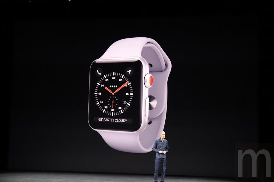 是Apple Watch series 3揭曉 搭載eSIM連網功能、運作效率更快這篇文章的首圖
