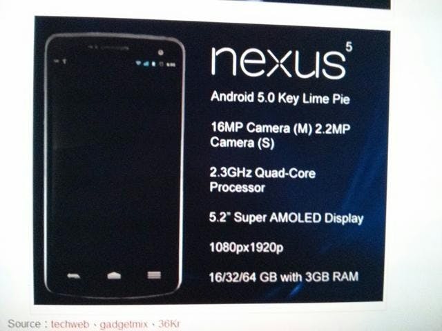是Nexus 5 規格洩漏這篇文章的首圖