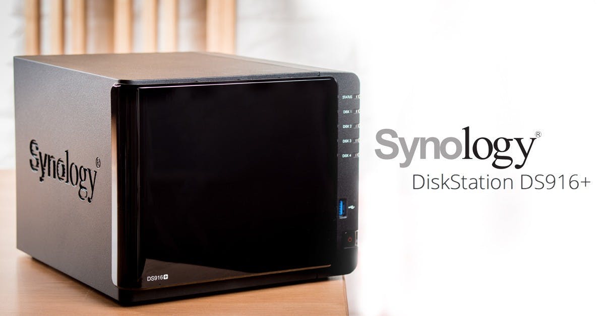 是家裡 NAS 太舊想換新嗎?來台高階 4Bay 網路磁碟機 Synology DS916+ 讓你又大又快~這篇文章的首圖