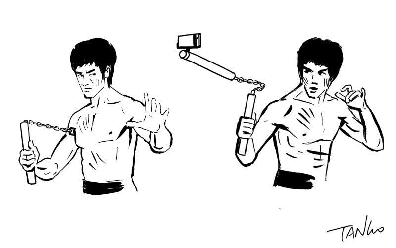 是令人莞爾一笑的插畫作品這篇文章的首圖