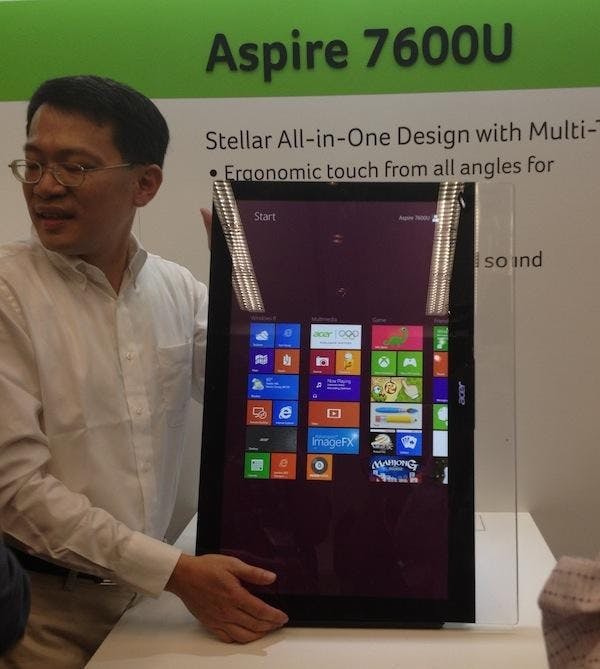 是Computex 2012:acer 推出 Aspire 7600U AIO 一體成型觸控電腦這篇文章的首圖