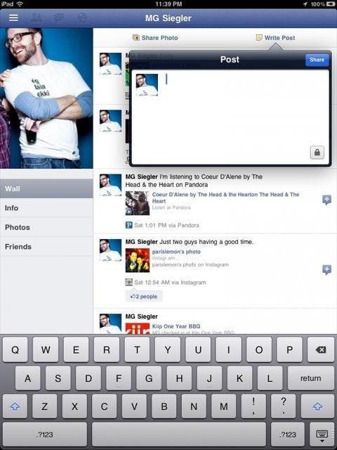是想要搶先體驗 Facebook for iPad 嗎?來看看別人提供的教學吧!這篇文章的首圖
