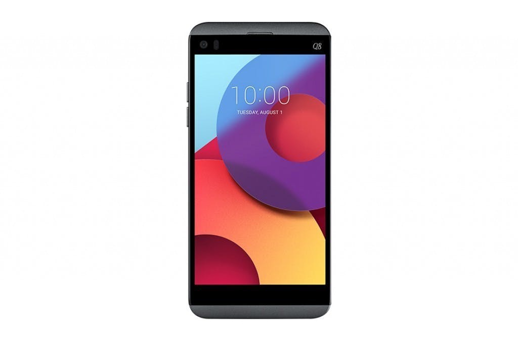 是LG 發表 Q8 ,幾乎跟 V20 差不多只差螢幕變 5.2 吋這篇文章的首圖