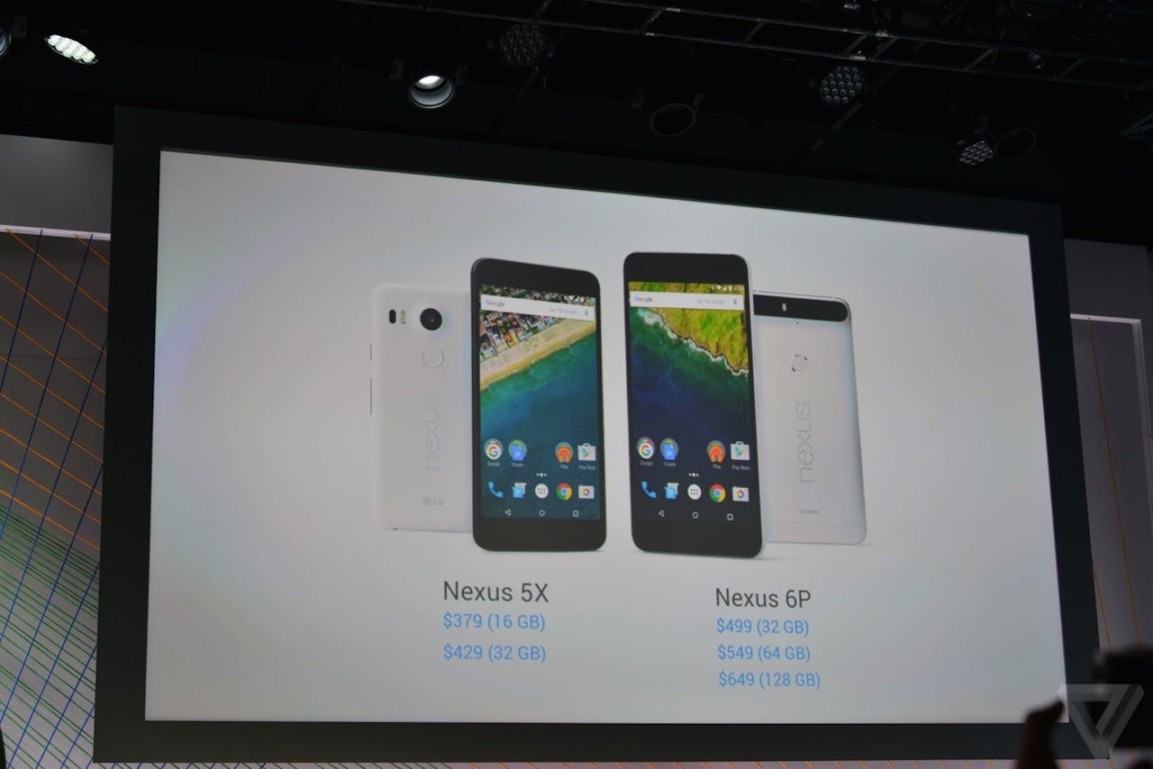是新一代 Google Android 6.0 展示機登場, Nexus 5X 、 Nexus 6P 大小雙機滿足不同市場需求這篇文章的首圖