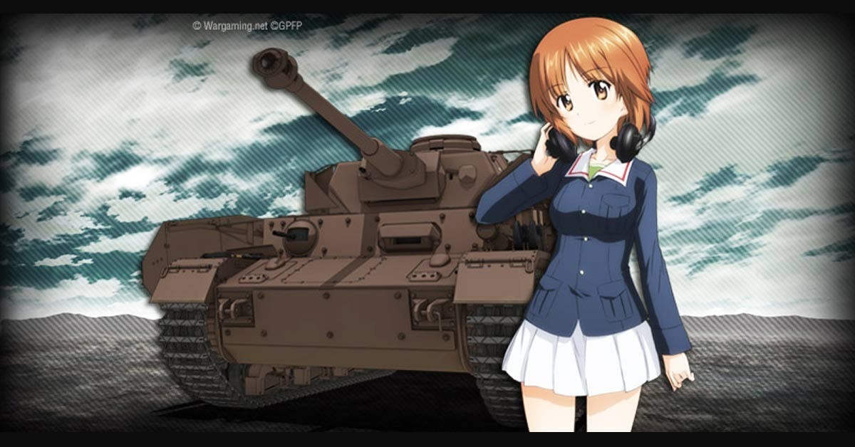是Wargaming宣布《戰車世界:閃擊戰》和《少女與戰車》共同合作這篇文章的首圖