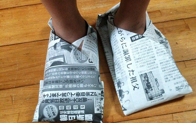 是零元DIY拖鞋的方法這篇文章的首圖