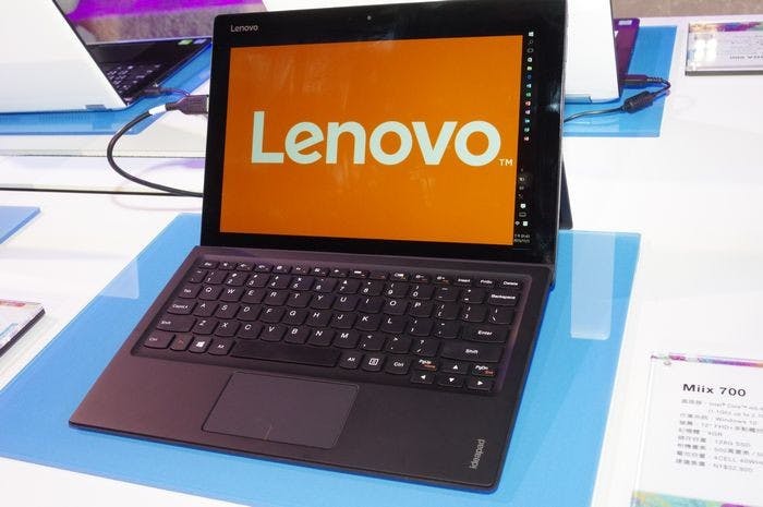 是Lenovo 多款新筆電在台推出,包括與 Surface Pro 相似的 Miix 700 與電競機 IdeaPad Y700這篇文章的首圖