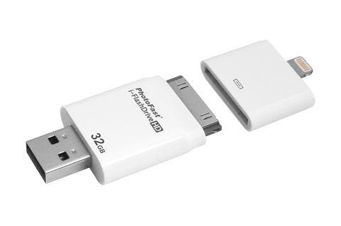 是二代 iOS 雙頭龍隨身碟登場, PhotoFast 推出改款 i-FlashDrive 這篇文章的首圖
