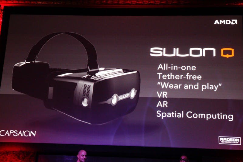 是AMD攜手Sulon 打造全新行動VR設備這篇文章的首圖