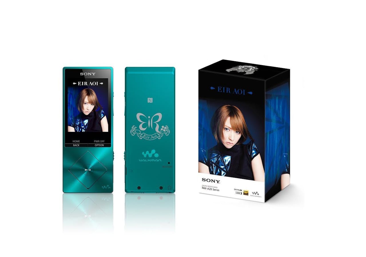 是Sony Walkman NW-A25 藍井愛露特別版開放預購,具主題設計外還附贈 MEMORIA Hi-Res 版單曲這篇文章的首圖