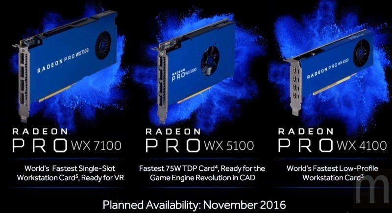 是AMD新款Radeon PRO WX系列繪圖卡 讓工作站機種佔用體積更小這篇文章的首圖