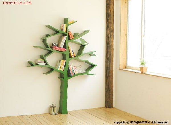 是「樹」中自有黃金屋-漂亮的樹形書架這篇文章的首圖