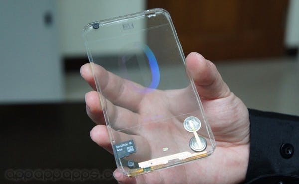 是未來已實現: 透明螢幕iPhone/Android手機有機會成真這篇文章的首圖
