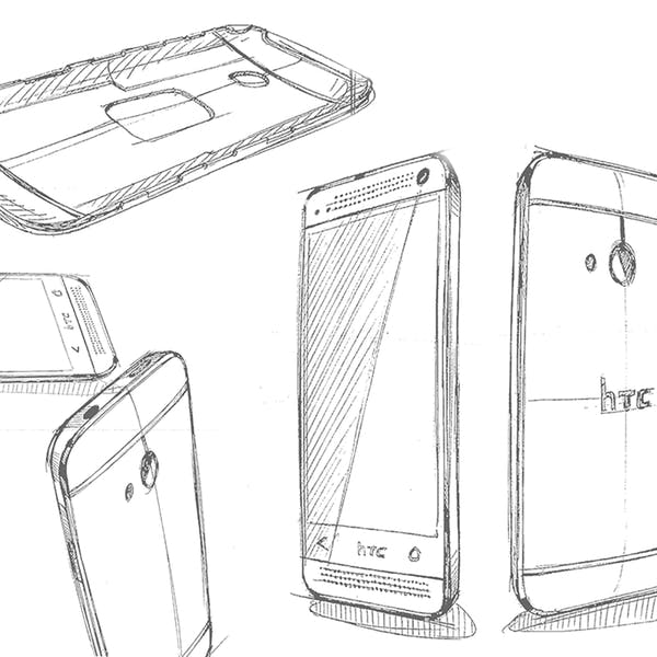 是從新HTC One設計草圖來看外觀設計這篇文章的首圖