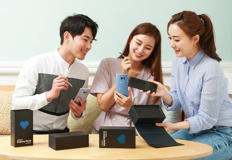 是三星確認7/7於南韓推出Galaxy Note Fan Edition粉絲向機種這篇文章的首圖