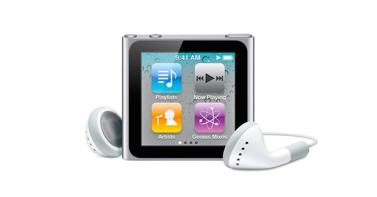 是Apple宣布停止第六代iPod Nano的相關支援服務這篇文章的首圖