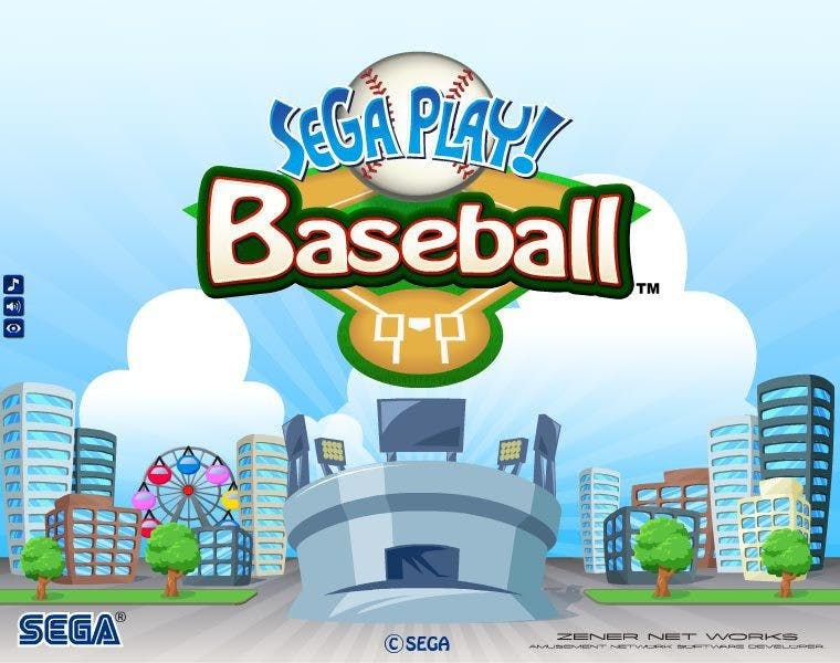 是SEGA首款Facebook遊戲《SEGA PLAY! Baseball》這篇文章的首圖