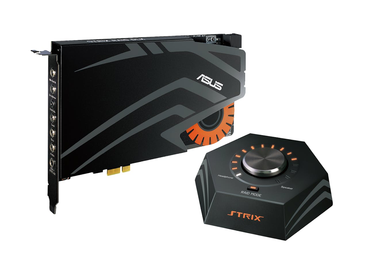 是為發燒電競玩家帶來更真實效果,華碩推出 STRIX Raid DLX 、 Raid Pro 與 Soar 電競音效卡這篇文章的首圖