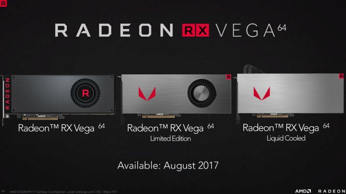 是AMD Vega 終將在八月中推出,將提供水冷與風冷限量版與 NVIDIA Founder Edition 抗衡這篇文章的首圖