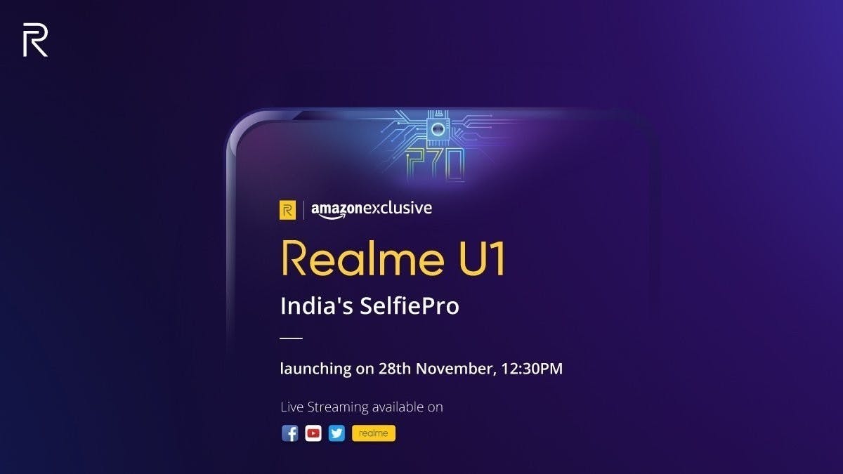 是Realme U1確定首發搭載聯發科Helio P70處理器 11/28正式亮相這篇文章的首圖