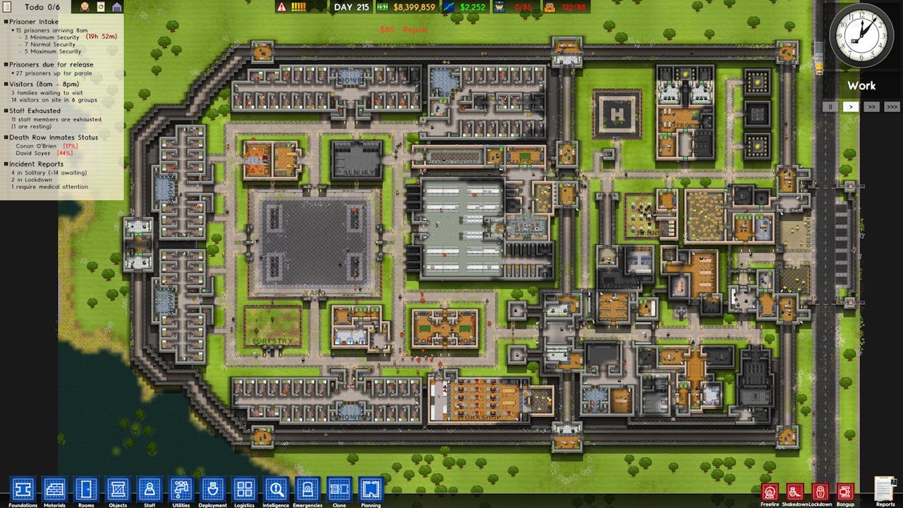 是Steam遊戲特價快訊:监狱建筑师(Prison Architect) 現在特價109元 便宜329元這篇文章的首圖