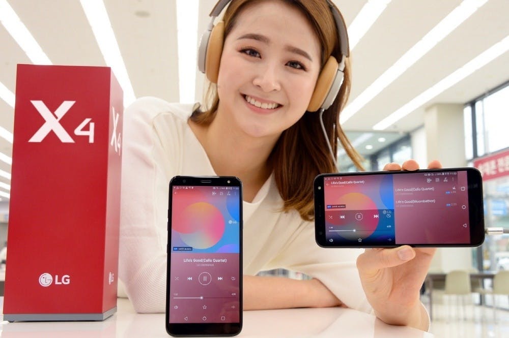 是LG在韓國區推出新款中階手機X4,導入Hi-Fi音質播放能力這篇文章的首圖