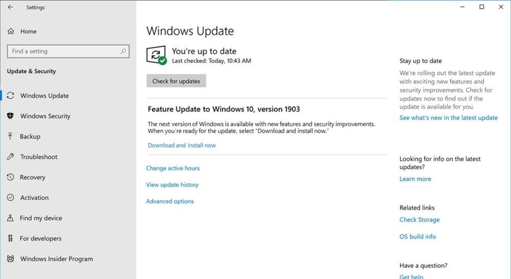 是微軟將在5月釋出的Windows 10更新加入可手動延後35天升級選項這篇文章的首圖