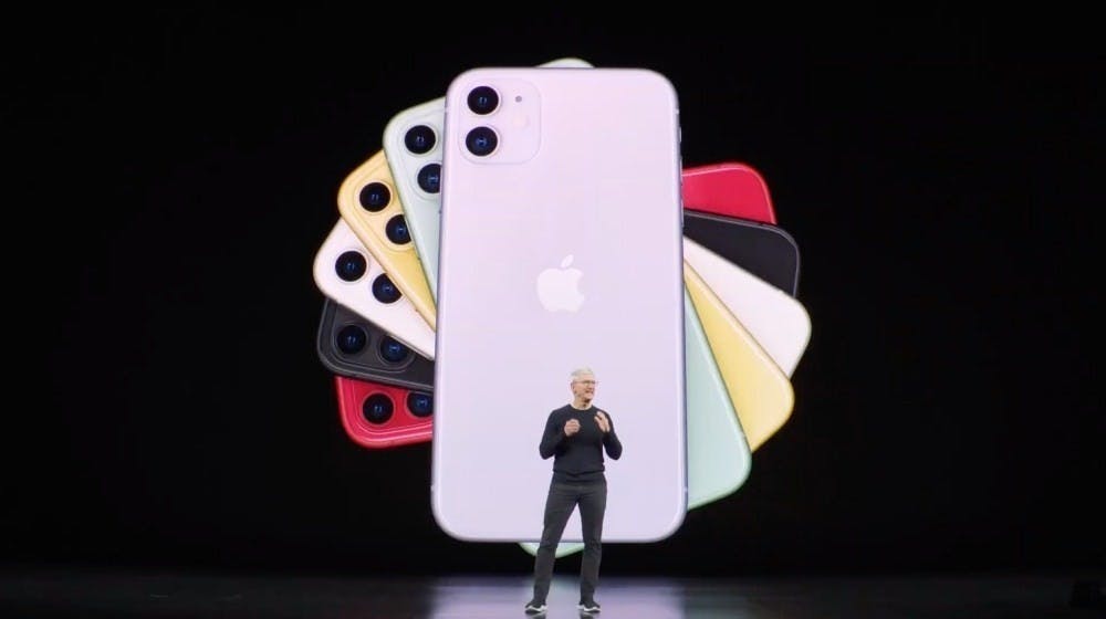 是iPhone 11接續iPhone XR成功經驗,加上雙鏡頭主相機與新色這篇文章的首圖