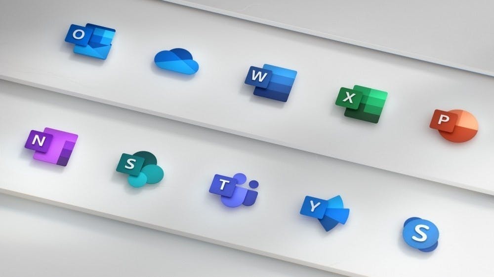 是因應時代與使用模式變遷,Office 365換上全新圖示這篇文章的首圖
