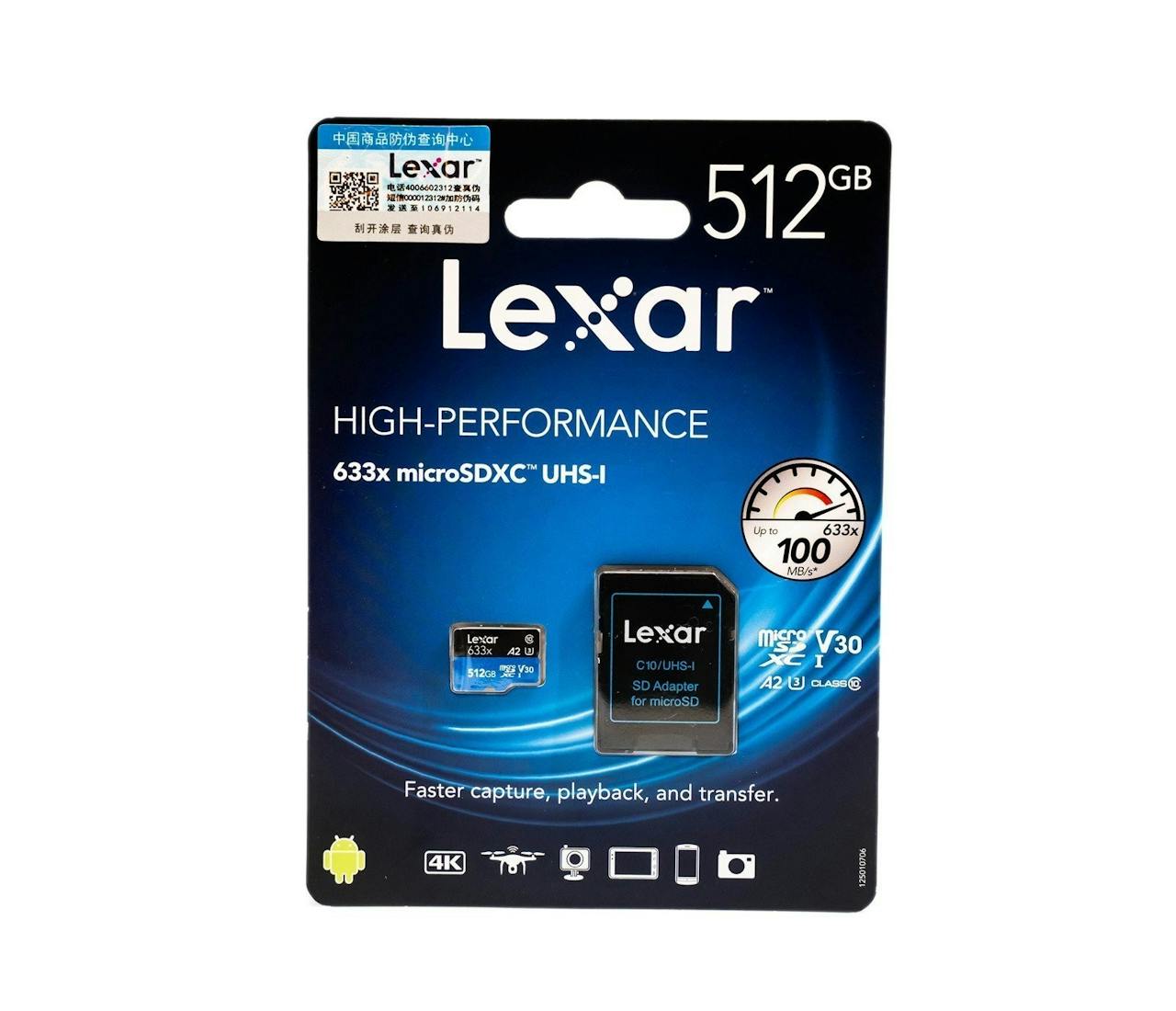 是便宜 + 高速 + 大容量 MicroSD 記憶卡選擇?!Lexar 512GB 記憶卡 (U3/A2) 手機電腦實測這篇文章的首圖