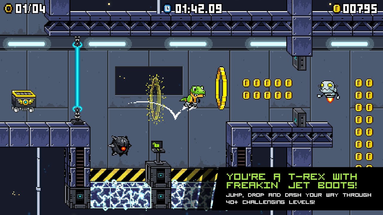 是Steam遊戲特價快訊:《JumpJet Rex》現在特價148元 便宜180元這篇文章的首圖