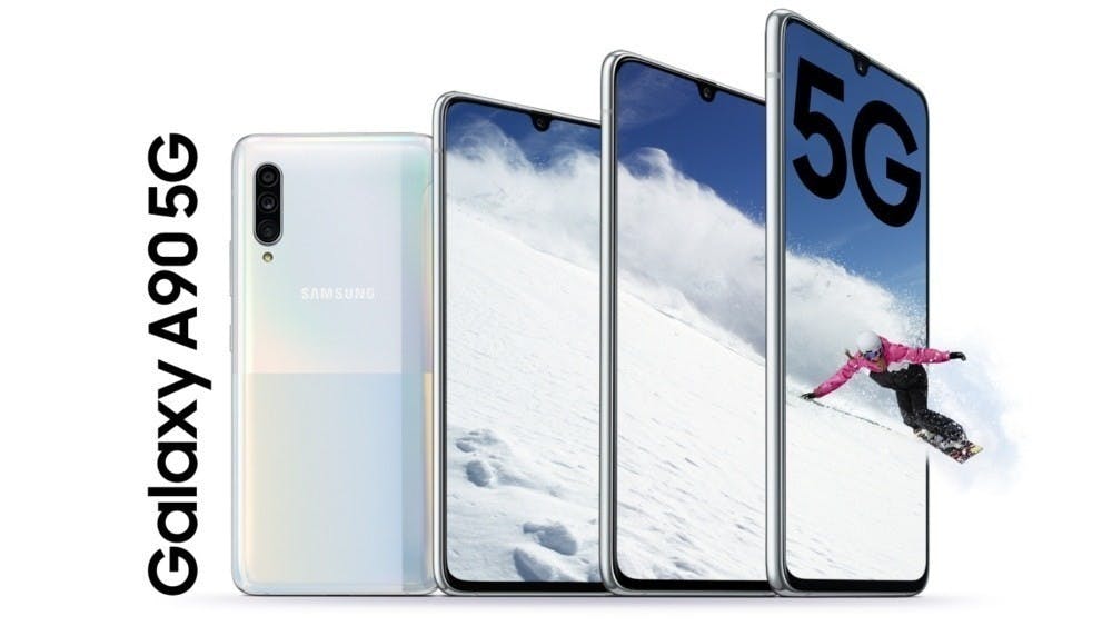 是三星首款中間價位5G連網手機Galaxy A90 5G,預計先在韓國推出這篇文章的首圖