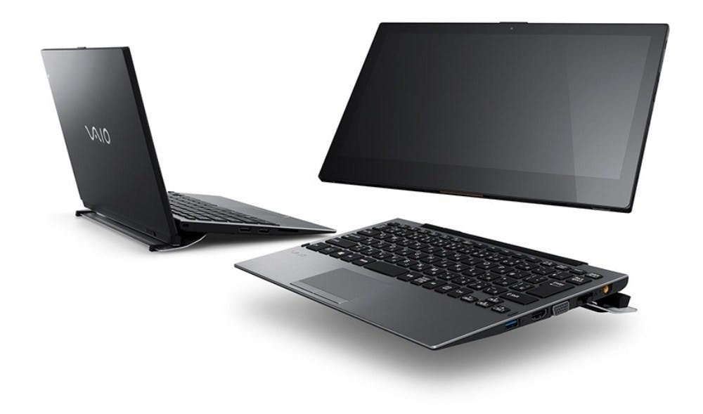 是採用特殊轉折機構設計 VAIO A12是一款可對應各類情境需求的2 in 1裝置這篇文章的首圖