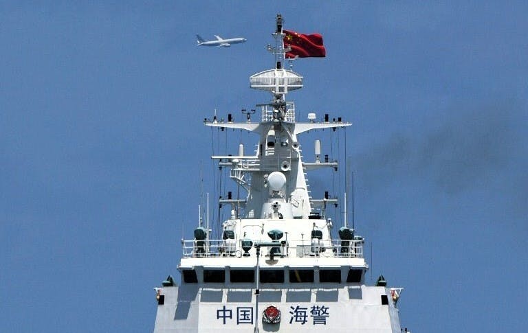 近期，美國海軍P-8A「海神式」反潛巡邏機不時進入南海空域。（Reddit 圖片）