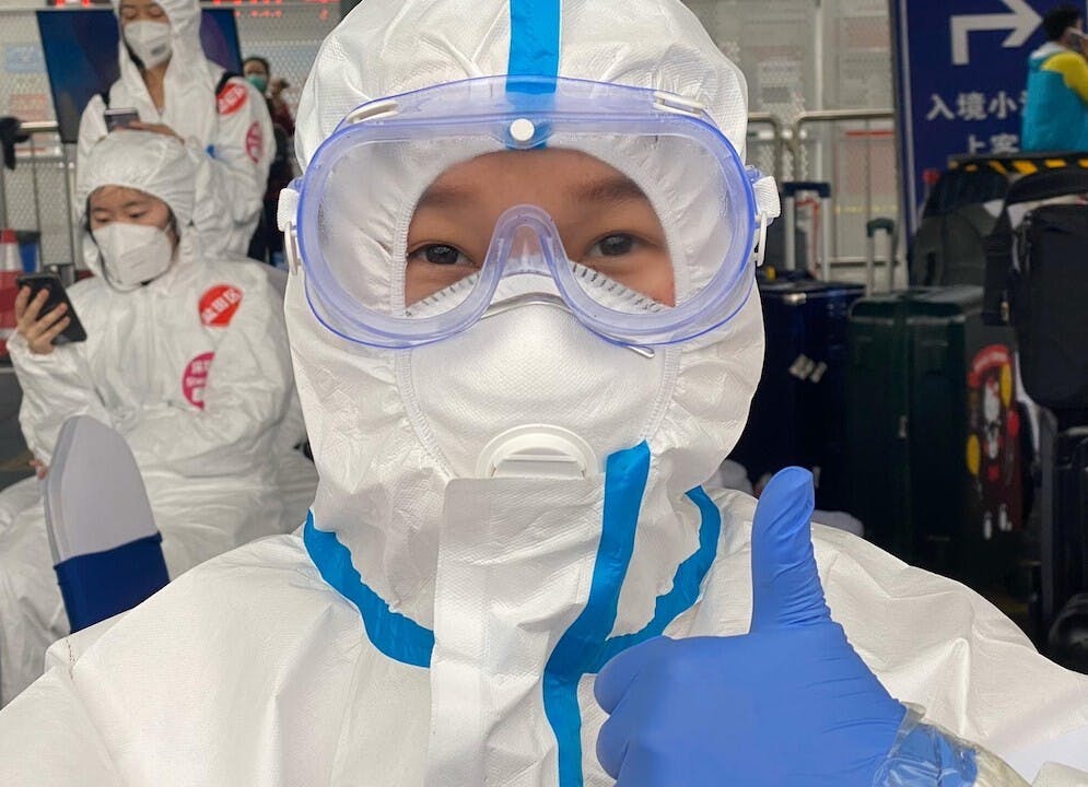 羅思義相信，中國可為各國提供實質的幫助。法國從中國訂購10億個口罩這樣簡單的事實表明了可能性。（亞新社）
