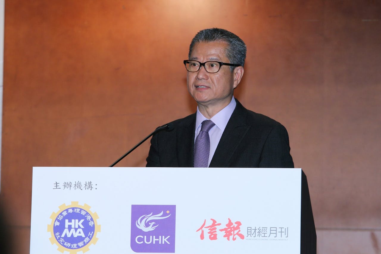 財政司司長陳茂波分享對香港經濟展望、發展機遇、香港金融業「引進來」、「走出去」等看法。
