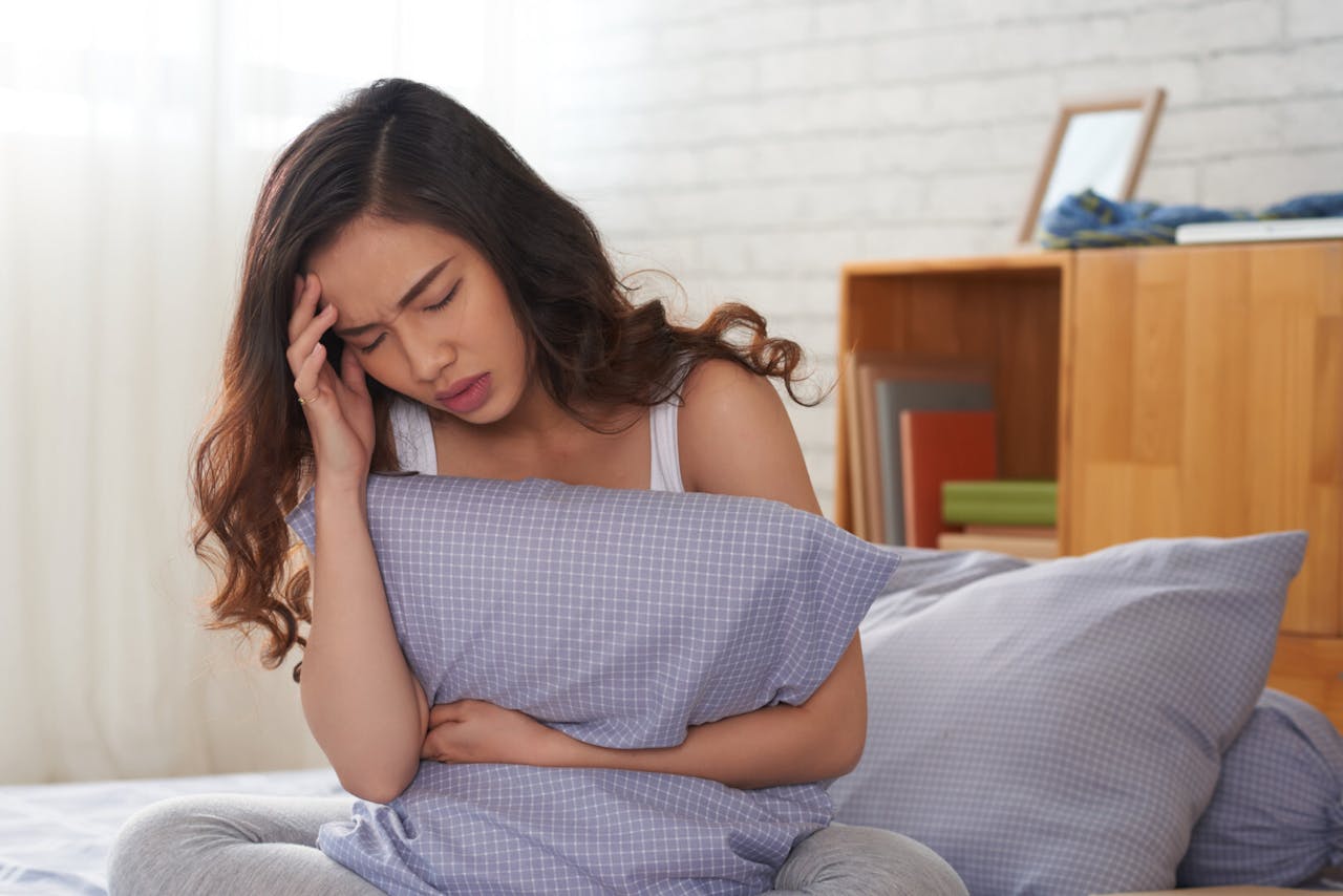 月經失調是女性常見的病症，其中，血熱容易導致血經先期而至。（Shutterstock）