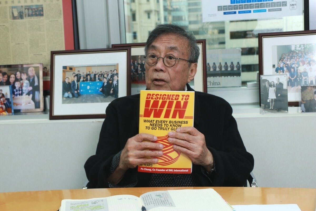 鍾普洋認為，DHL成為legacy，是因為他們做事有原則，循規蹈矩。（灼見名家圖片）