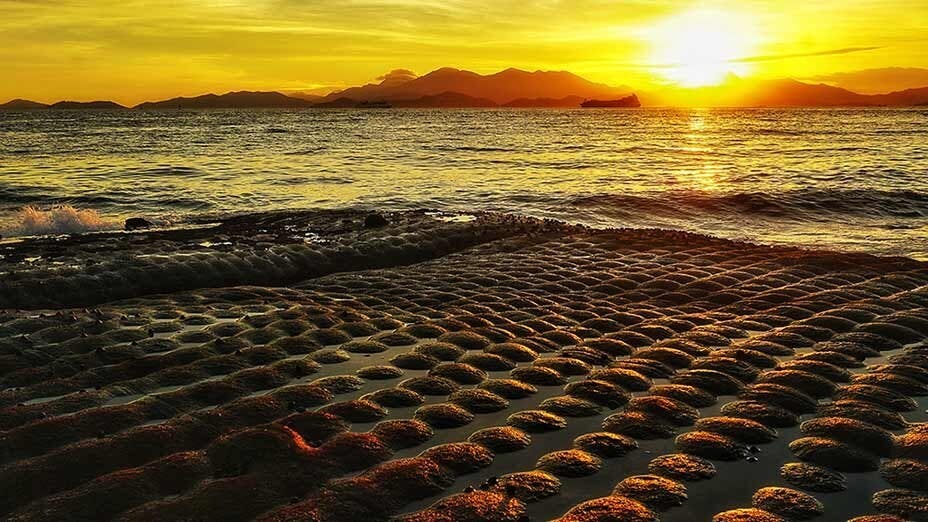 夕照華富「雞蛋仔」Sunset over Wah Fu "Eggette"