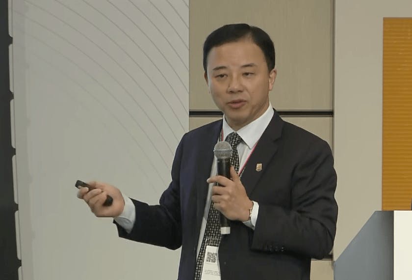 張翔重申，警方有既定程序和指引，除非接獲報案、取得搜查令之外，不得進入校園範圍。（NowTV新聞截圖）