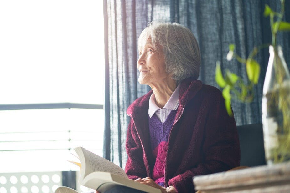 說到逆齡的榜樣，莫非是面對壓力的態度。（shutterstock）
