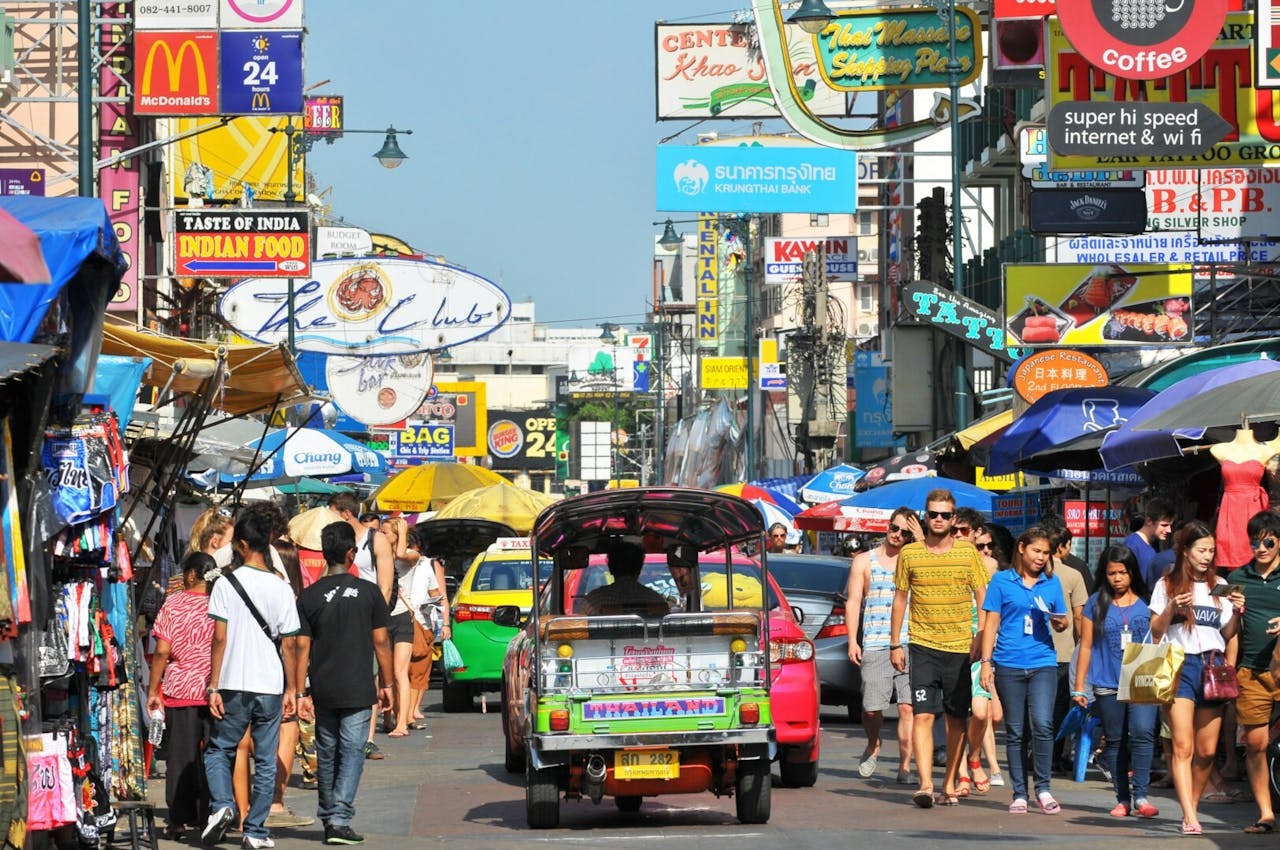 泰國首都曼谷是著名熱門的旅遊地區。（Shutterstock）