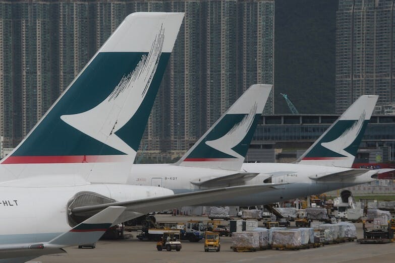 來自美國的一名患者5月4日早上抵港。在亞博館留下深喉唾液樣本,對病毒呈陽性反應。(亞新社)