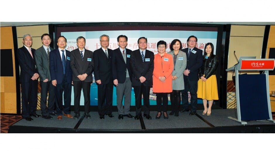灼見名家傳媒於2016年11月24日舉辦「十三五規劃中香港航運業的機遇與挑戰」論壇。（灼見名家圖片）
