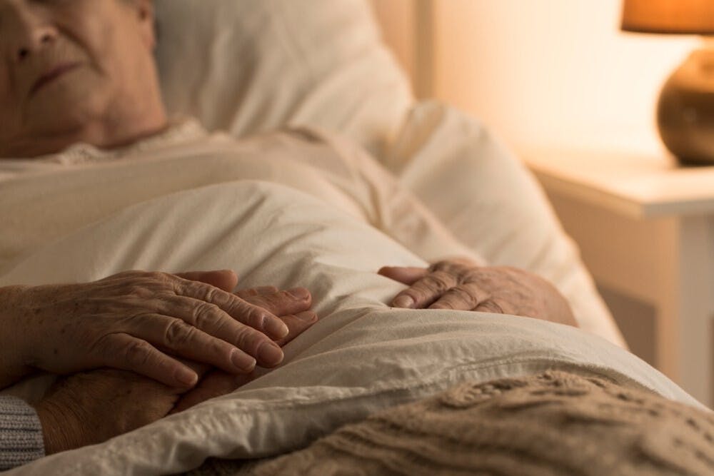 總之，我們要將「死」看得很樂觀，不悲愁、不惶恐。（Shutterstock）