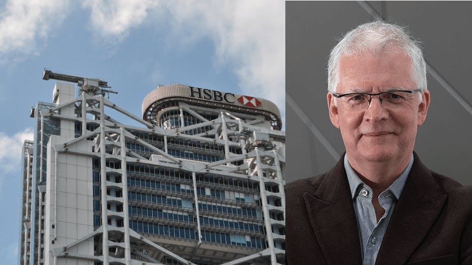 沙特爾沃思曾領導許多著名建築物的設計，包括香港滙豐總行大廈。（華懋集團）