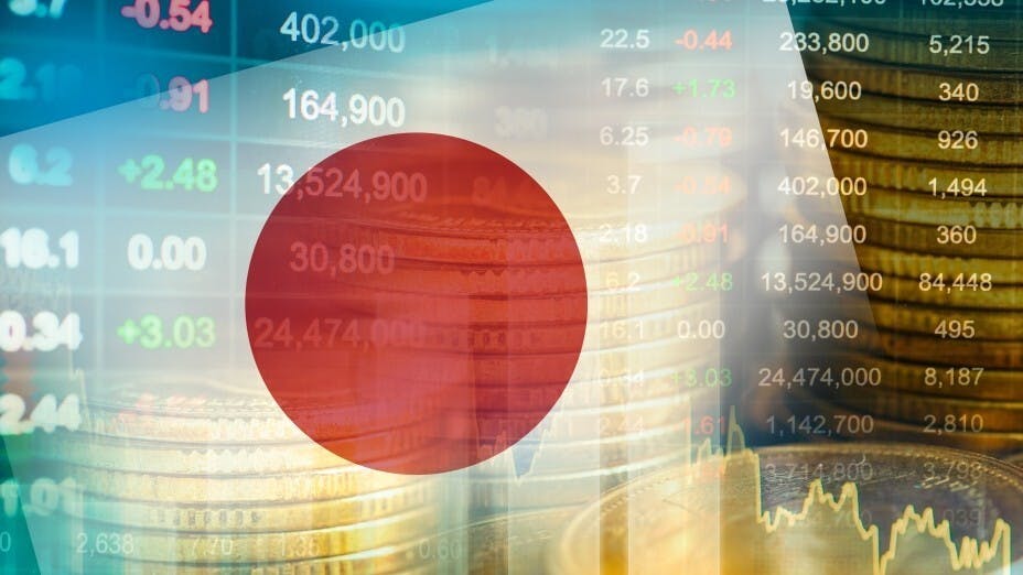 2024年8月5日，日經225指數收盤重挫12.4%，報31506點，已抹去今年以來所有漲幅。（Shutterstock）