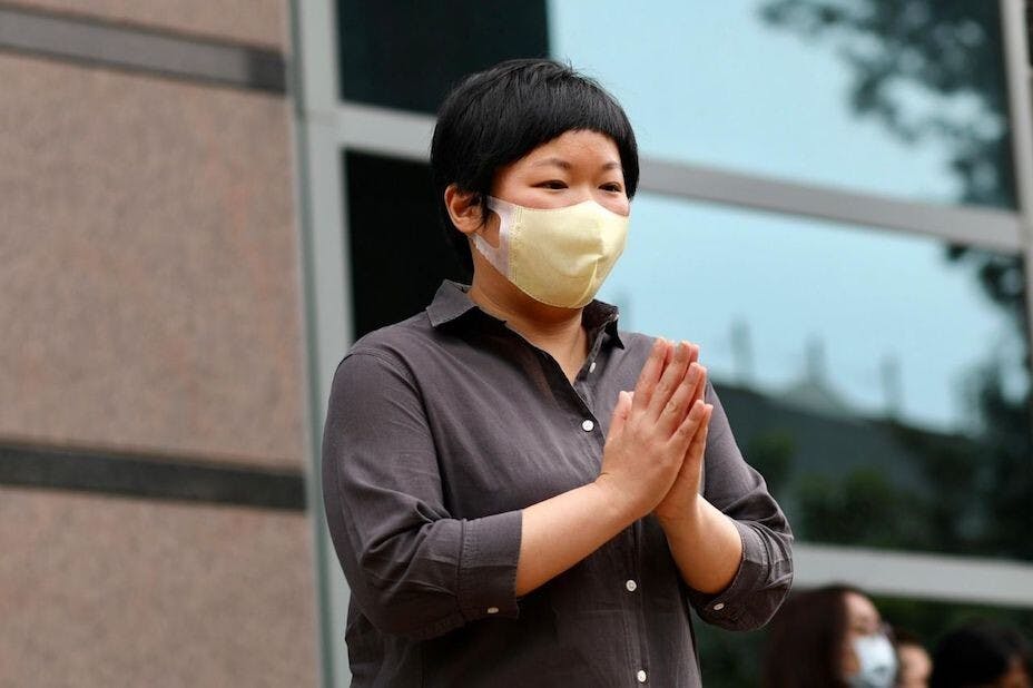 為何蔡玉玲案不是交由交通組負責，而是由牽涉721事件的新界北總區刑事部警司游乃強所管轄的重案組負責。（亞新社）